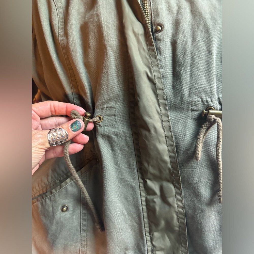 Olive Utility Jacket - Picture 9 of 13